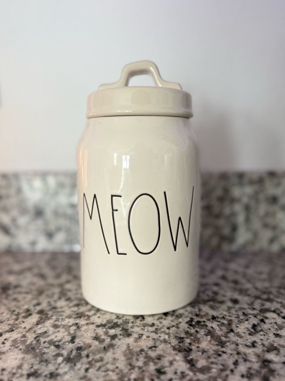 Rae Dunn MEOW Canister